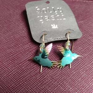 Holly yashi hummingbird earrings